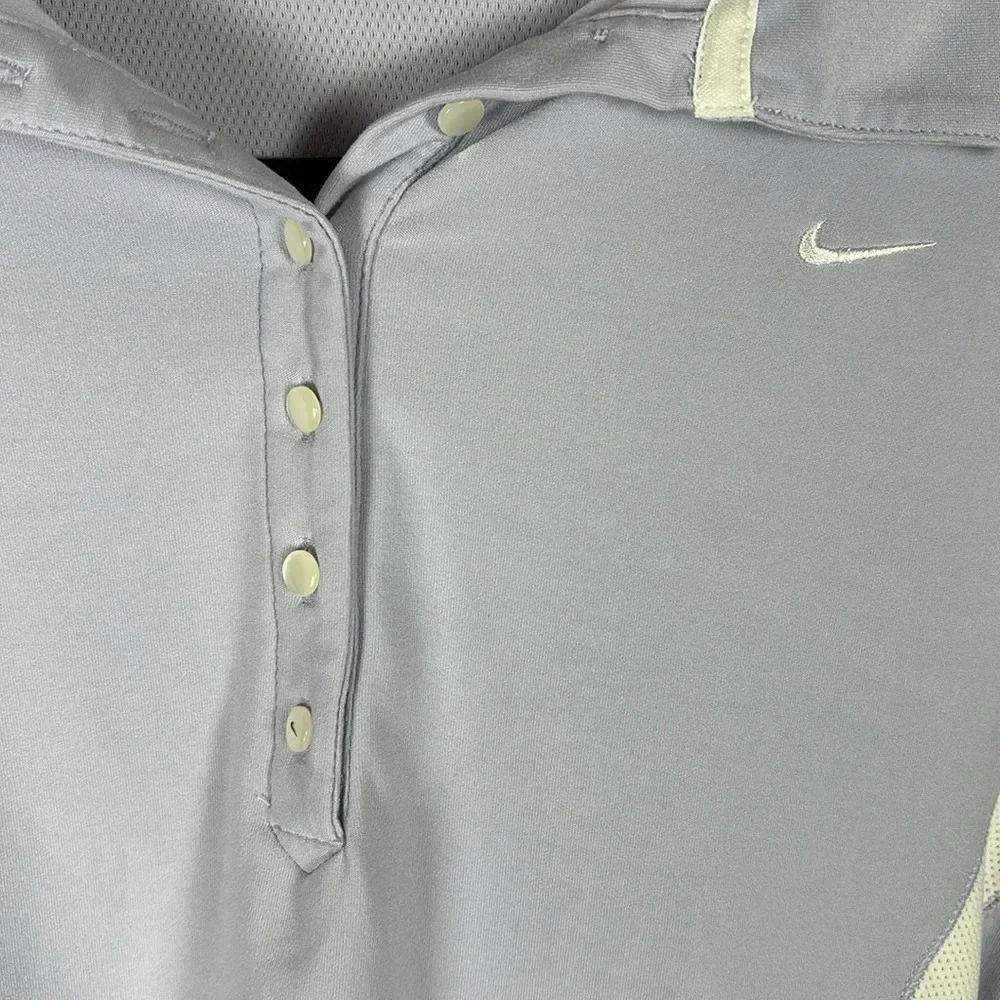 Nike Dri-Fit Purple Short Sleeve Polo